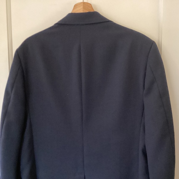 Vintage Boston Store Navy Blazer Men’s 41R Brass Buttons Pockets Lightweight - Picture 11 of 14